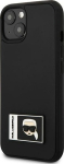 Karl Lagerfeld KLHCP13S3DKPK iPhone 13 mini 5.4 musta / musta Ikonik Patch kaitse&uuml;mbris