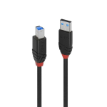 USB kaabel - LINDY USB 3.0 A/B aktiivne pikendus, 5 Gbps, 10 m, must