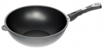 Wok-pann induktsioonpliidile AMT Gastroguss, 28 cm, k&otilde;rgus 11 cm