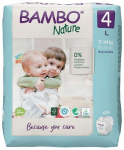Orgaanilised m&auml;hkmed BAMBO NATURE 4 (7-14 kg), 24 tk