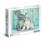 Pusle Clementoni High Quality Cat & Bunny 500 osa