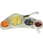 Libisemiskindel silikoonist n&otilde;u Tiny Tapas Koo-di, light grey