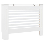 vidaXL radiaatorikate valge 112 x 19 x 81,5 cm, MDF