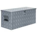 vidaXL alumiiniumist kast 90,5 x 35 x 40 cm, h&otilde;bedane