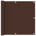 vidaXl r&otilde;dusirm, pruun, 90 x 500 cm, oxford-kangas