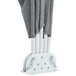 vidaXL kokkupandav terrassi k&uuml;lgmarkiis hall 400 x 200 cm