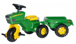Jalak&auml;ijate traktor pedaalide ja haagisega Rolly Toys rollyTrac John Deere