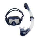 Laste komplekt Scorpena mask+snorkeling toru, tumesinine