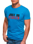 Meeste t-s&auml;rk Just do nothing JS/712005-43544, sinine XXL