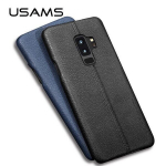 Tagakaaned USAMS    Samsung    Galaxy S9 Leather Hard Case    Light Brown