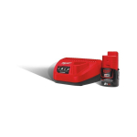 Aku ja laadija komplekt Milwaukee M12 NRG-201