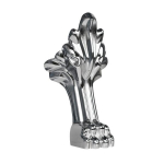 Jalad retro stiilis vannile Kerra Empire White