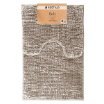 AmeliaHome vannitoavaip Bati, heleroosa - erinevad suurused, AmeliaHome vannitoavaipade komplekt Bati, heleroosa, 50 x 80 cm + 40 x 50 cm