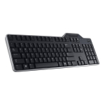 Dell RU (QWERTY) KB-813 Smartcard Reader USB Keyboard Black