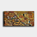 Reproduktsioon l&otilde;uendil Abstraktsioon, 50x120 cm
