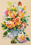 Tikkimiskomplekt Magic Needle "Tea Roses" 100-021
