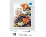 Ristpistes tikkimiskomplekt "Punane peegeldus" 22 cm x 29.5 cm, RTO