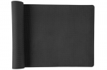 Joogamatt Atom, 183x61x0,5 cm, must