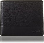 Meeste rahakott Bugatti, 12 cm, must