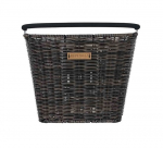 Basil jalgrattakorv Bremen 35,5 x 27 cm tumepruun rattan