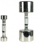 Kroomitud hantlid Proud, 9 kg