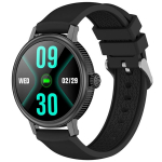 Nutikell Smart watch CF90 BK SIL with amoled screen