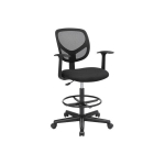 Ergonoomiline k&auml;etugedega kontoritool SONGMICS OBN25BK