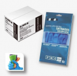 Kummist latekskindad Santex Blue Satin, 12 paari