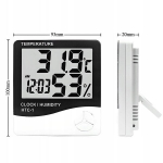 Elektrooniline termomeetri h&uuml;gromeeter Meteoroloogiajaam