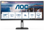 Monitor AOC CU34V5C/BK 34" WQHD VA 100Hz 300cd/m&sup2; 1ms