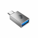 USB-A kuni USB-C adapter - CHERRY - 61710036 - Alumiinium - H&otilde;be - Kompaktne