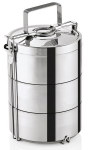 Roostevabast terasest termoskonteiner toiduainetele, 3 x 0,6 l.