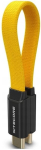 Nitecore Laadimiskaabel NC-NLINK10, 60 W, 21.3 cm, USB Type C, Kollane, Must, 3 A, 24 kuud garantii