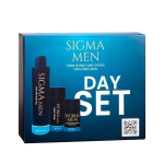 Komplekt Sigma Men Day Set meestele: keha ja juuste pesugeel, 200 ml + k&auml;tekreem, 100 ml + n&auml;okreem, 50 ml