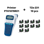 Brother P-Touch PT-H107 PTH107 + TZe-231 10 tk