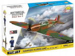 Cobi Konstruktor Hawker Hurricane COBI-5762, 375 tk, 1:48, pruun, roheline, Historical Collection, plastmass, p&ouml;&ouml;rlev propeller