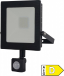 OEM LED prožektor LY-FLES20 20W 2800lm 4000K IP65 liikumisanduriga
