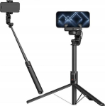 Aochuan M2 Pro gimbal, statiiv, selfie-pulk, led lamp + telefoni pult