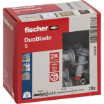 Fischer 545678 DUOBLADE S LD Kipsplaadi kinnitus 44 mm 20 tk