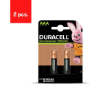 Akud DURACELL AAA (850 mAh), LR03, 2 tk., pakis 2 tk.