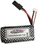 1 tk 7.4V 500mAh laetav liitium-ioon aku Hosim 9130 9136 9137 9138 9145 Truggy High Speed Truck tarvikud asendaja