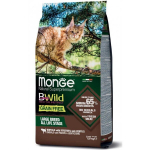 T&auml;isv&auml;&auml;rtuslik kassitoit Monge BWild Cat p&uuml;hvli ja kartuliga, 10 kg