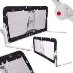 Turvabarj&auml;&auml;r voodi kaitseks, must, 150 cm.