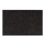 Uksematt DURA 7869 libisemisvastane, v&auml;line, sisemine, kummist - pruun ruda 50x80 cm