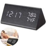 Kolmnurkne puidust kell