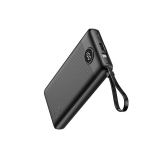 Akupank Power Bank Veger C10 - 10000mAh (MicroUSB + Type C + Lightning 8-pin) black(W1116)