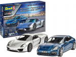 Revell - Porsche Panamera & Porsche 918 Spyder mudeli komplekt, 1/24, 05681