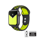 Crong Duo Sport K&auml;ev&otilde;ru Apple Watchile 38/40/41 mm, must -