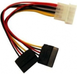 Sata (CC-PSU-1), Molex - 2 x Sata , 15 cm