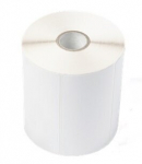 Brother Die Cut Label Roll Uncoated White 500pcs, 6-Pack